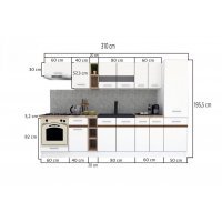Bucatarie MARINA NEW 310 A Stejar Sonoma